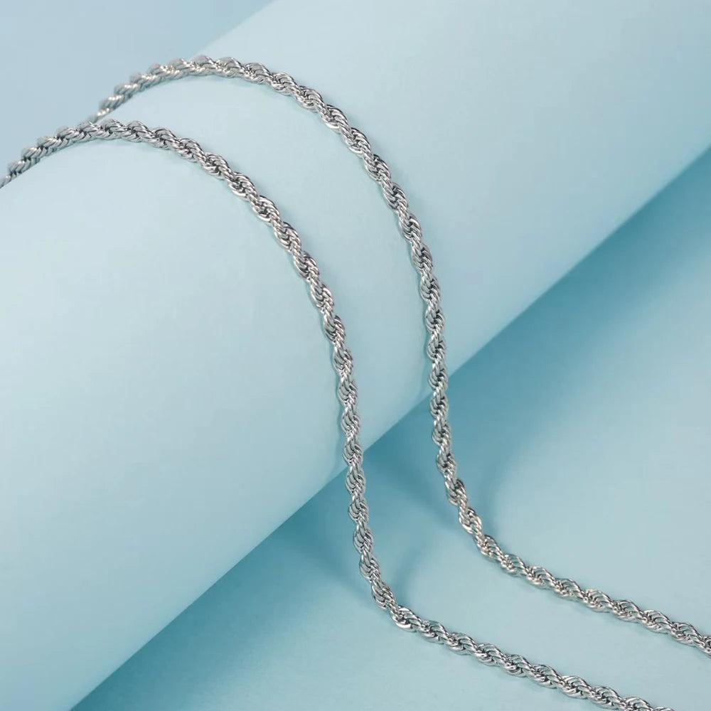 925 silver men‘s necklace 3mm