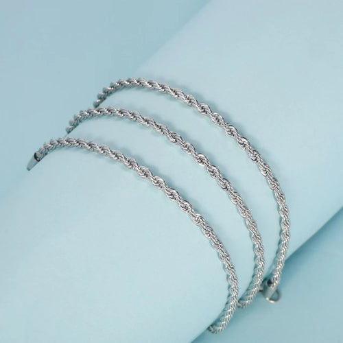 925 silver men‘s necklace 3mm