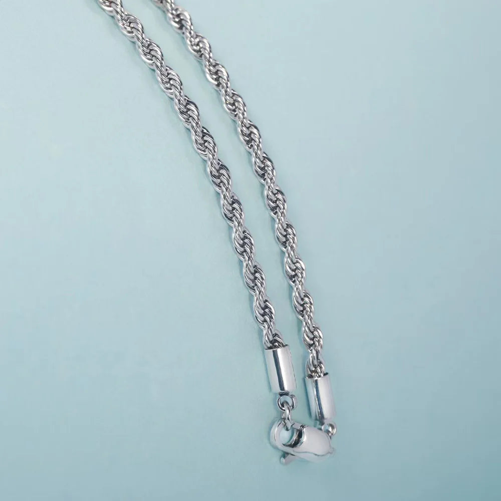 925 silver men‘s necklace 3mm